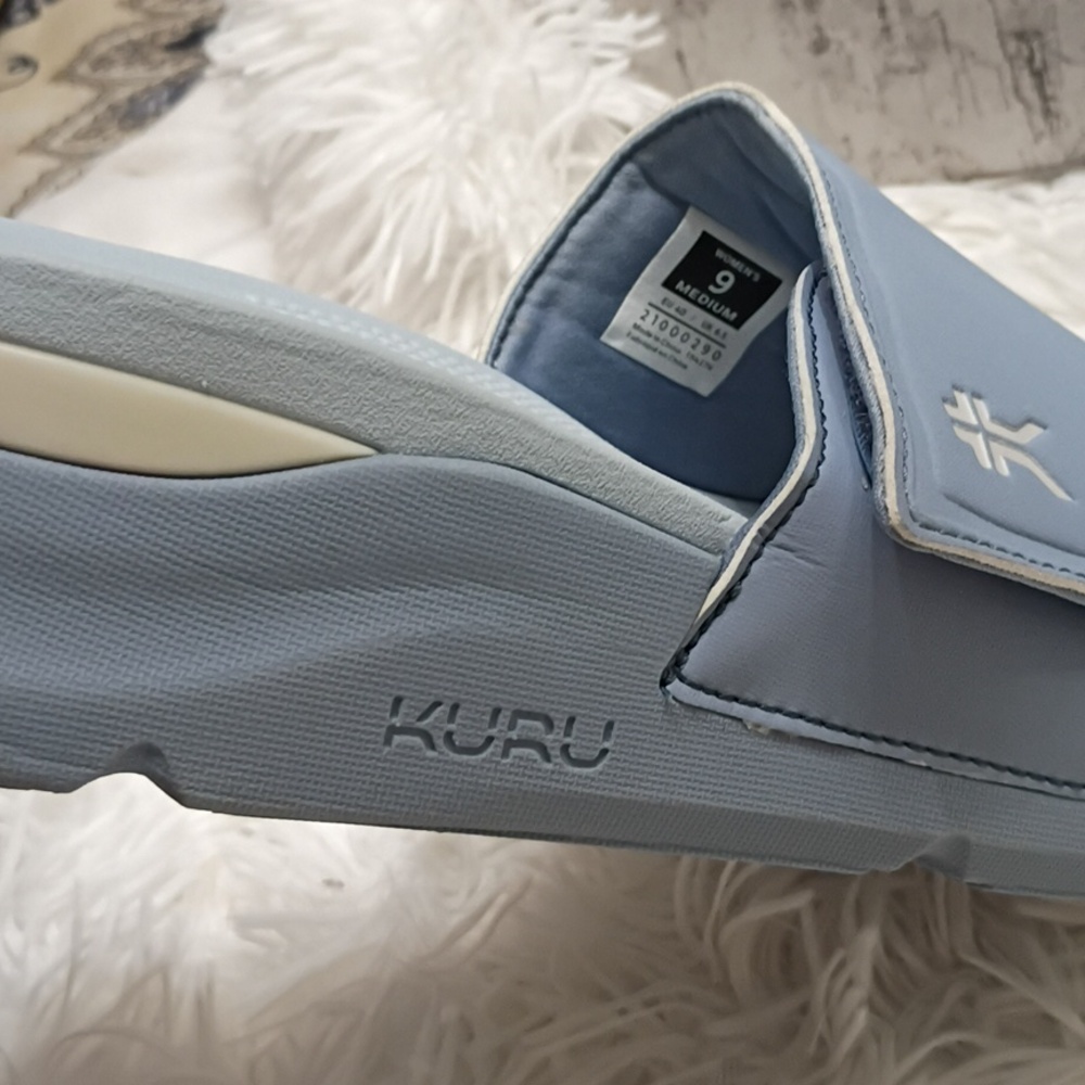 Kuru Cloud Moment Sz 9 M Recovery Orthopedic Slides Sandals - Picture 6 of 8
